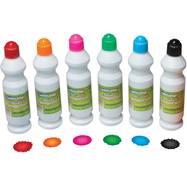 Dixon Ticonderoga Company Creativity Street 2400 Creativity Street Sponge Paint Set Dixon Ticonderoga Company Creativity Street 2400 Creativity Street Sponge Paint Set