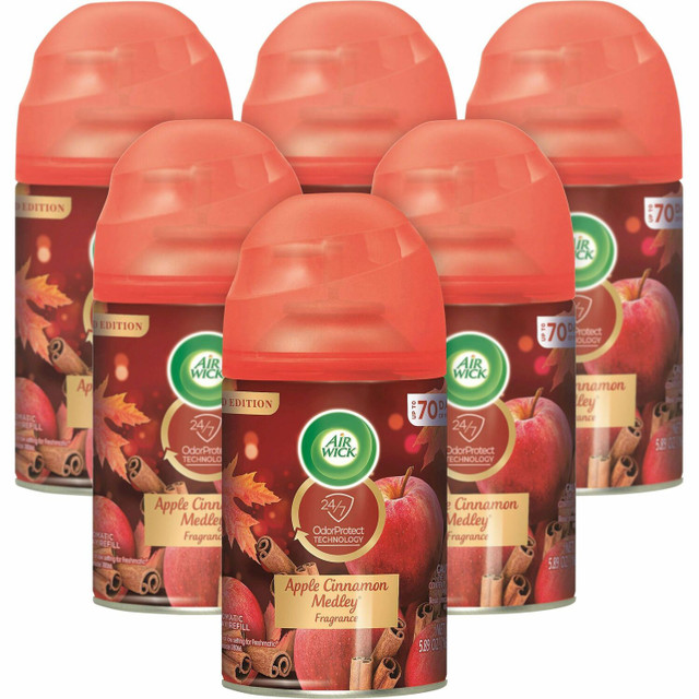 Reckitt Benckiser plc Air Wick 78283CT Air Wick Freshmatic Refill Apple/Cinnamon Spray Reckitt Benckiser plc Air Wick 78283CT Air Wick Freshmatic Refill Apple/Cinnamon Spray