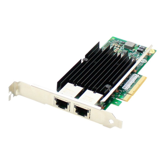ADD-ON COMPUTER PERIPHERALS, INC. X540T2-AO AddOn Intel X540T2 Comparable Dual RJ-45 Port PCIe NIC - Network adapter - PCIe x8 - 10Gb Ethernet x 2 ADD-ON COMPUTER PERIPHERALS, INC. X540T2-AO AddOn Intel X540T2 Comparable Dual RJ-45 Port PCIe NIC - Network adapter - PCIe x8 - 10Gb Ethernet x 2