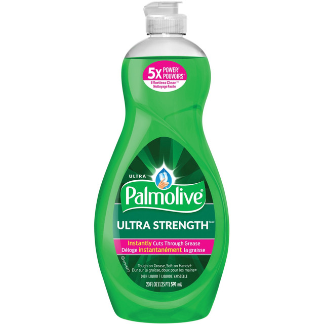 COLGATE-PALMOLIVE,IPD CPC04268CT Palmolive Ultra Strength Liquid Dishwashing Soap, 20 Oz Bottle, Case Of 9