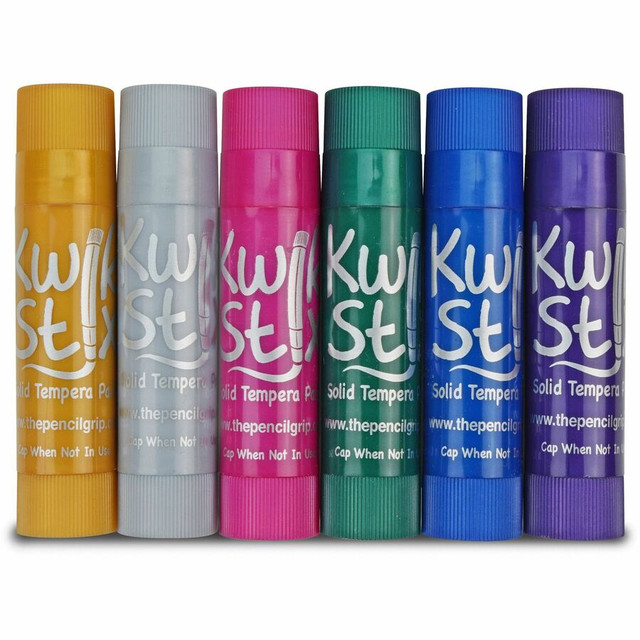 The Pencil Grip, Inc The Pencil Grip 604 The Pencil Grip Tempera Paint 24-color Mess Free Set