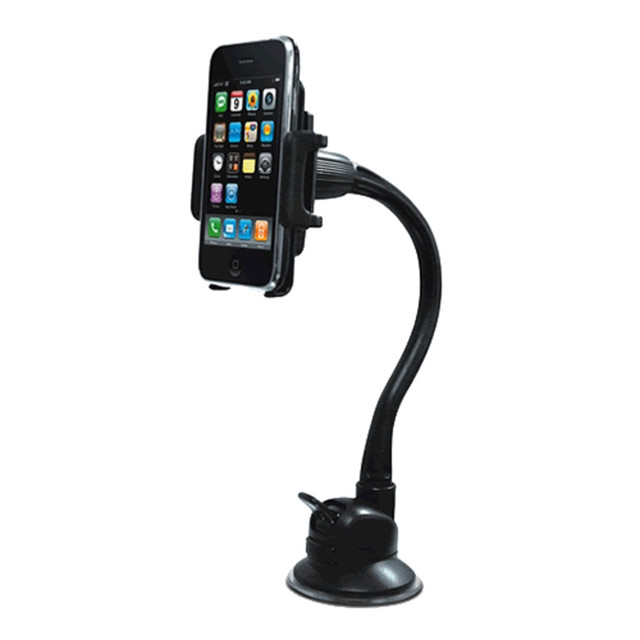 MACALLY MGRIP  mGRIP Automobile Suction Cup Holder Mount, 3-1/4inH x 4-13/16inW x 8-5/16inD, Black