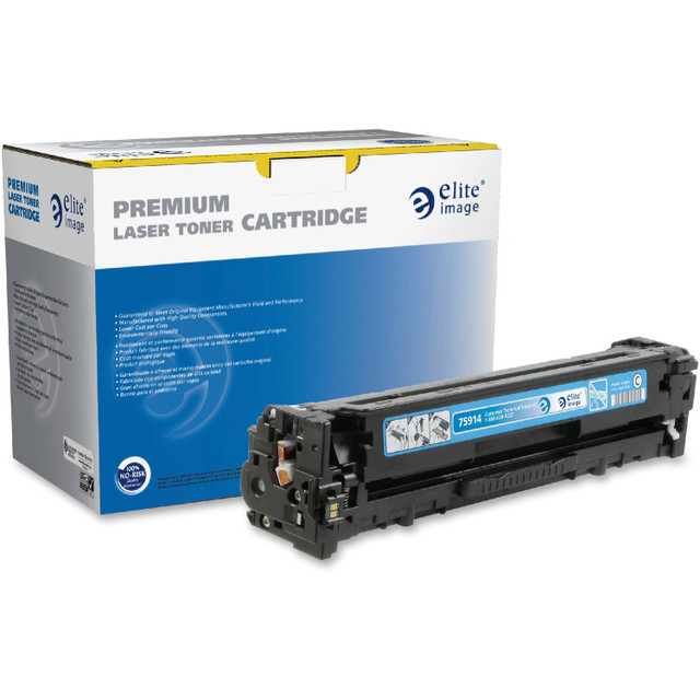 Elite Image 75914 Elite Image Remanufactured Laser Toner Cartridge - Alternative for HP 131A (CF211A) - Cyan - 1 Each