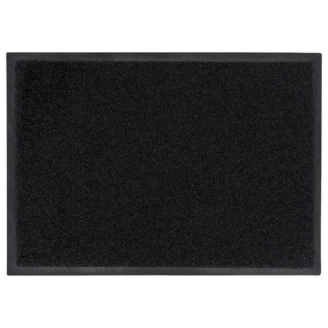 M+A MATTING 395000038  Brush Hog Floor Mat, 3ft x 8ft, Charcoal