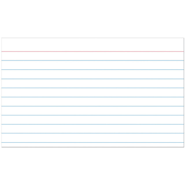 Dixon Ticonderoga Company Dixon 5135 Pacon Ruled Index Cards