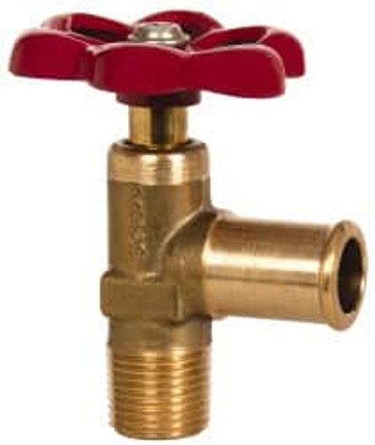 Eaton 1423 5/8" Pipe, Steel Shutoff Drain Cock & Shutoff Valve