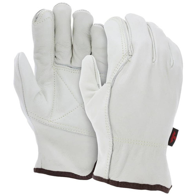 MCR Safety 32113DPM Gloves: Size M, Cowhide