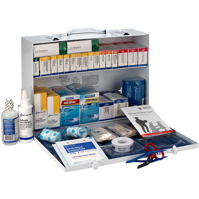 First Aid Only, Inc First Aid Only 90573 First Aid Only 2-Shelf First Aid Cabinet with Medications - ANSI Compliant