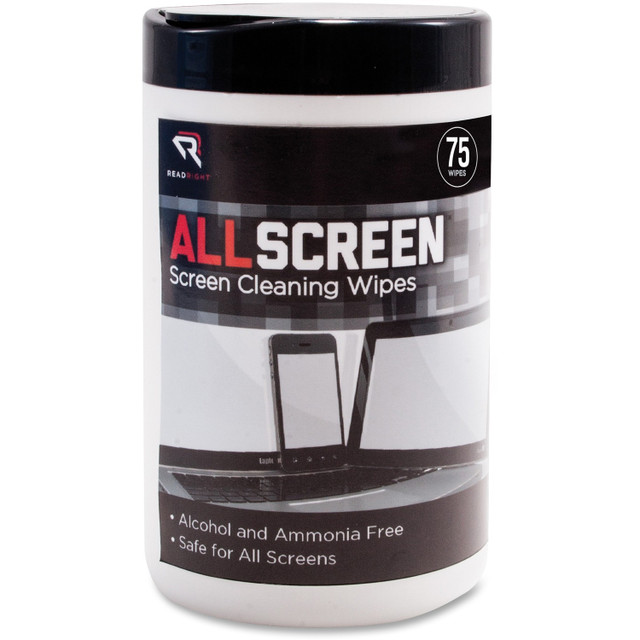 Advantus Corp Advantus RR15045 Advantus Read/Right AllScreen Screen Cleaning Wipes Advantus Corp Advantus RR15045 Advantus Read/Right AllScreen Screen Cleaning Wipes