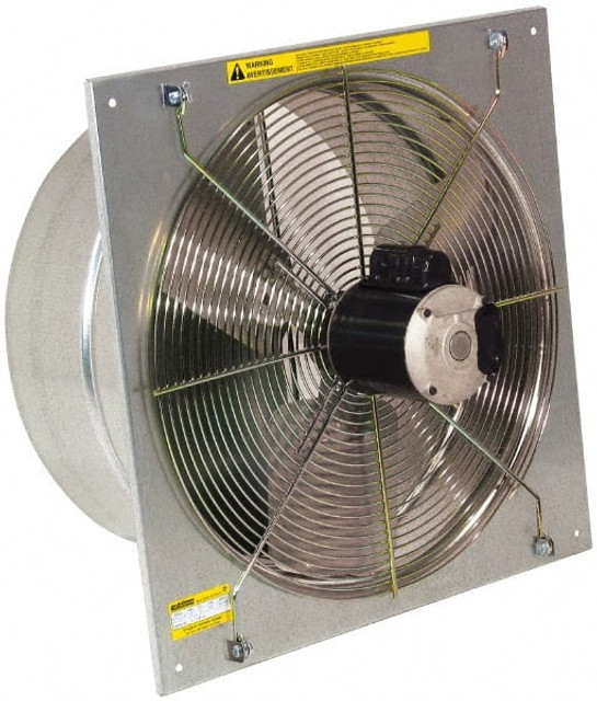 J&D Manufacturing VFT141133 Exhaust Fans; Blade Size: 24 (Inch); CFM: 6125 ; Rough Opening Height: 25-1/4 (Inch)