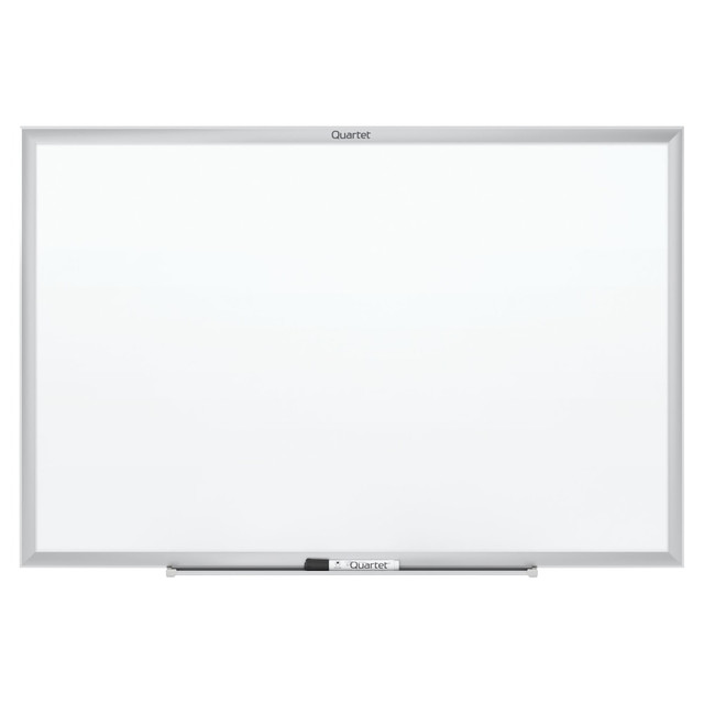 ACCO BRANDS USA, LLC SM538 Quartet Classic Magnetic Dry-Erase Whiteboard, 96in x 48in, Aluminum Frame With Silver Finish