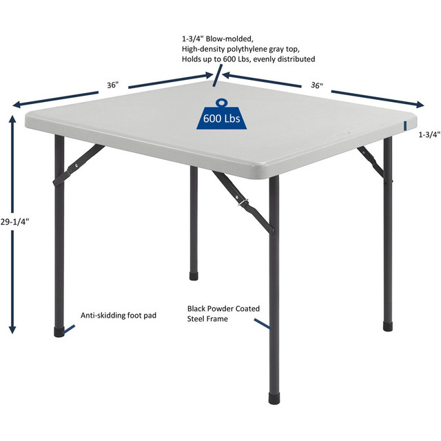 Lorell 60328 Lorell Ultra-Lite Banquet Folding Table Lorell 60328 Lorell Ultra-Lite Banquet Folding Table
