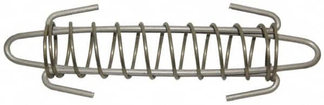 Gardner Spring 390-SS Extension Spring: 1.87" OD, 38.09 lb Max Load, 0.135" Wire Dia