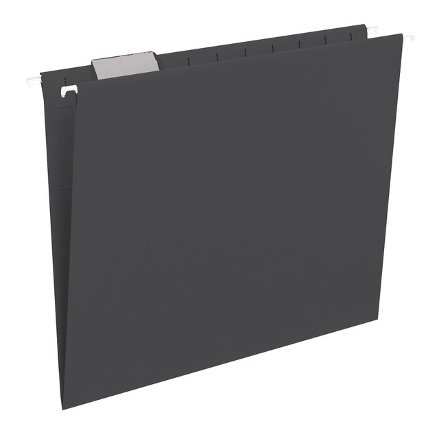 SMEAD MFG CO Smead 64062  Hanging File Folders, Letter Size, Black, Box Of 25 Folders