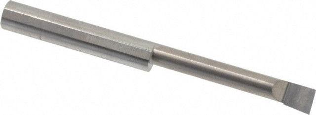 Accupro ACC-BBL3202000 Boring Bar: 0.32" Min Bore, 2" Max Depth, Left Hand Cut, Submicron Solid Carbide