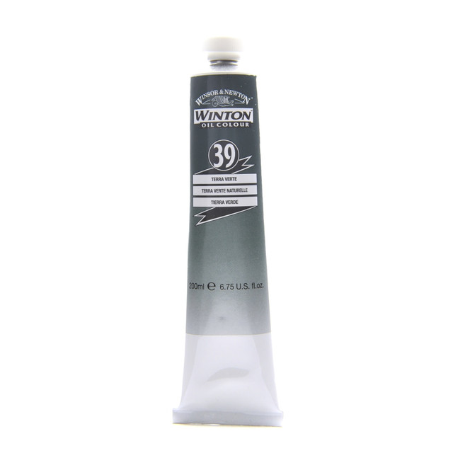 COLART FINE ART & GRAPHICS LTD. 1437637 Winsor & Newton Winton Oil Colors, 200 mL, Terre Verte, 39