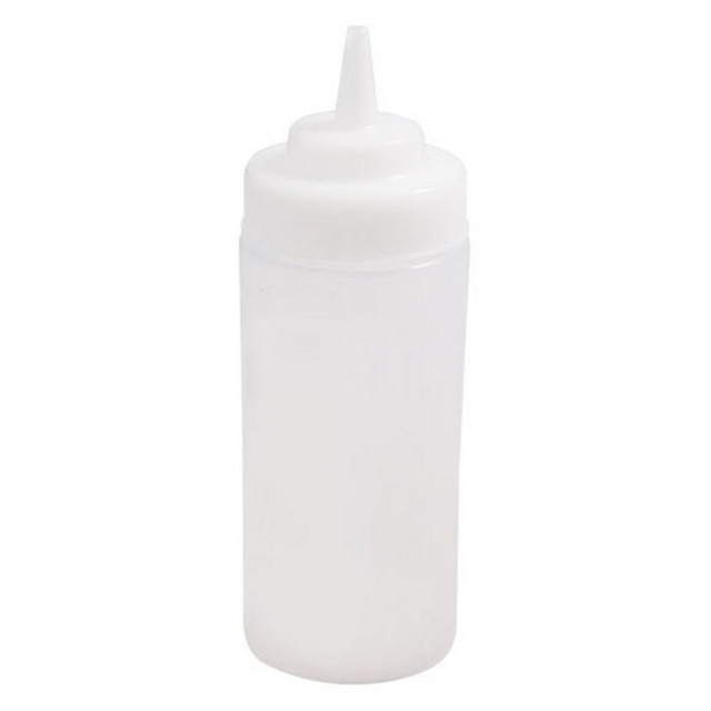 TABLECRAFT PRODUCTS, INC. 31763C Tablecraft Wide Mouth Squeeze Bottle, 16 Oz TABLECRAFT PRODUCTS, INC. 31763C Tablecraft Wide Mouth Squeeze Bottle, 16 Oz