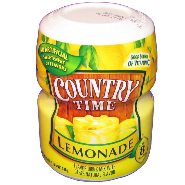 KRAFT HEINZ FOODS COMPANY 95117 Country Time Lemonade Drink Mix, 19 Oz, Case Of 12