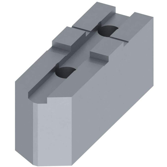 Abbott Workholding Products Soft Lathe Chuck Jaw: Tongue & Groove TG12HDS2SQ