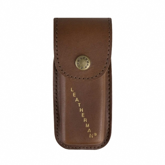 Leatherman 832593 Sheath: 1 Pocket, Leather, Brown