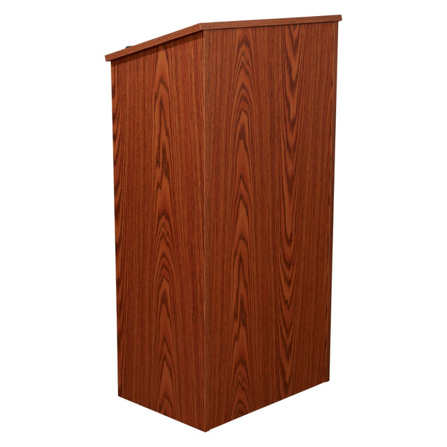 OKLAHOMA SOUND CORPORATION 222-MO Oklahoma Sound? Full Floor Lectern, Medium Oak