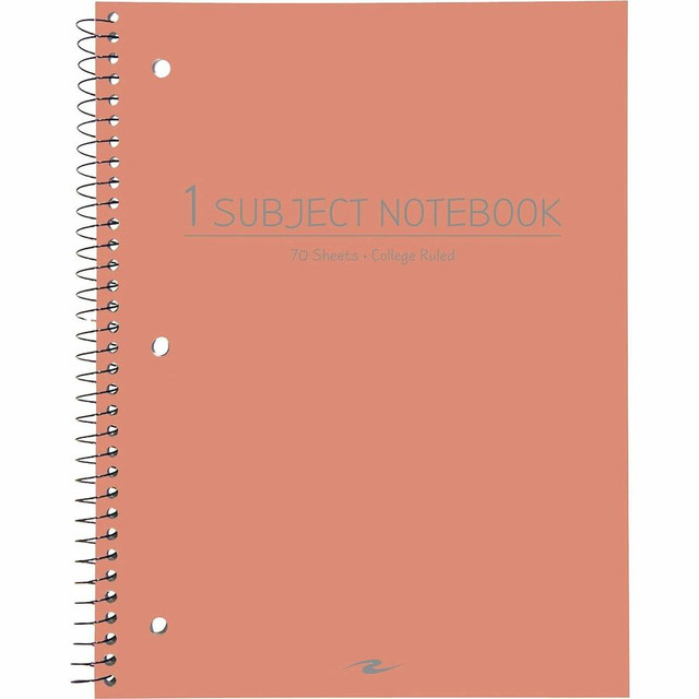 Roaring Spring Paper Products Roaring Spring 10034cs Roaring Spring College Ruled Poly Cover One Subject Spiral Notebook