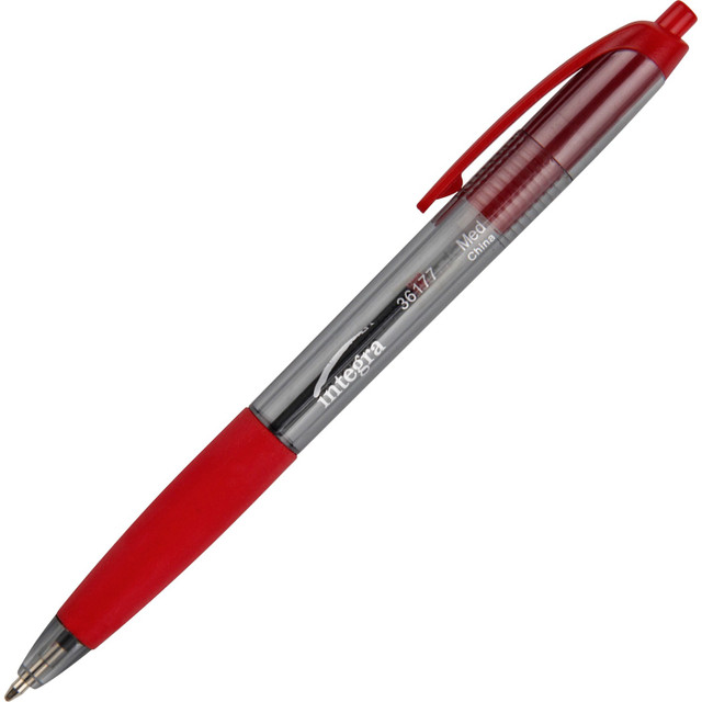 Integra 36177 Integra Rubber Grip Retractable Pens