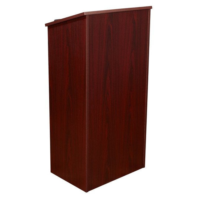 OKLAHOMA SOUND CORPORATION #222-Mahogany Oklahoma Sound? Full Floor Lectern, Mahogany