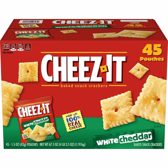 Kellanova Cheez-It 10892 Cheez-It® White Cheddar Crackers Kellanova Cheez-It 10892 Cheez-It® White Cheddar Crackers