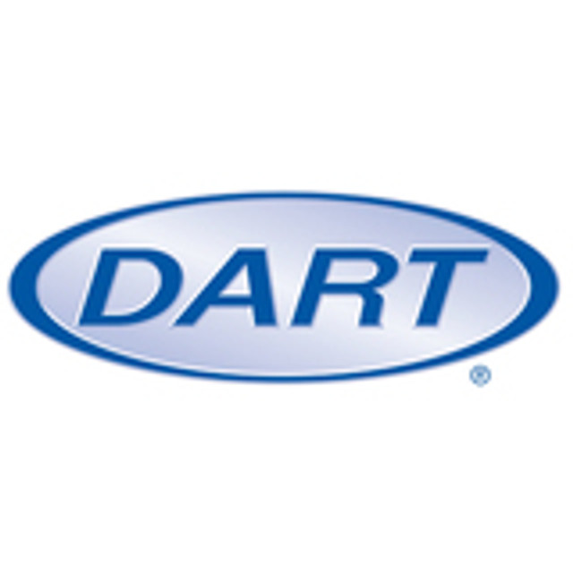 Dart Container Corporation Dart 12FTLS Dart Lift-n-Lock Coffee Cup Clear Lids