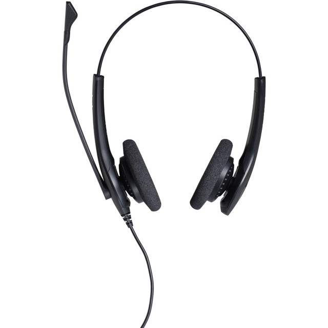GN AUDIO USA INC. 1519-0157 Jabra BIZ 1500 Headset - Stereo - Quick Disconnect - Wired - 150 Ohm - 20 Hz to 4.50 kHz - Over-the-head - Binaural - Supra-aural - 3.12 ft Cable - Noise Canceling - Black GN AUDIO USA INC. 1519-0157 Jabra BIZ 1500 Headset - Stereo - Quick Disconnect - Wired - 150 Ohm - 20 Hz to 4.50 kHz - Over-the-head - Binaural - Supra-aural - 3.12 ft Cable - Noise Canceling - Black