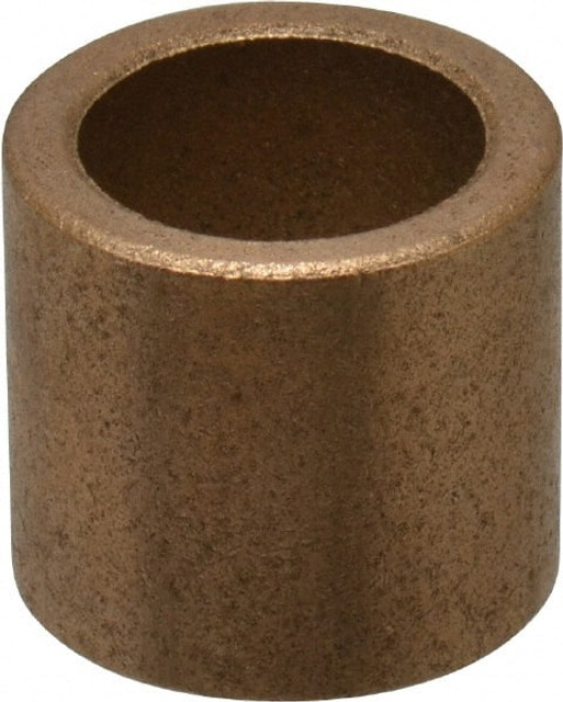 Boston Gear 34738 Sleeve Bearing: 1/2" ID, 11/16" OD, 5/8" OAL, Oil Impregnated Bronze