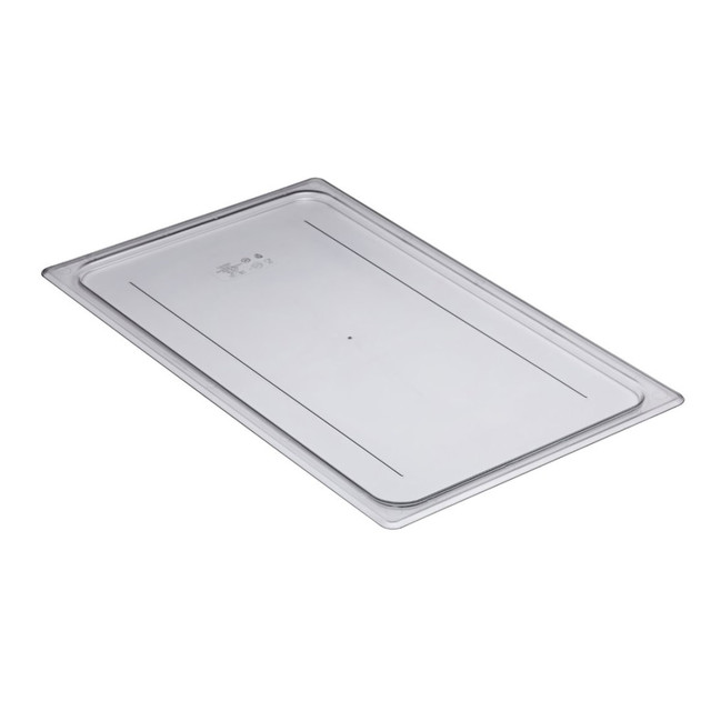 CAMBRO MFG. CO. 10CWC135 Cambro Full Size Camwear Flat Food Pan Cover, Clear CAMBRO MFG. CO. 10CWC135 Cambro Full Size Camwear Flat Food Pan Cover, Clear