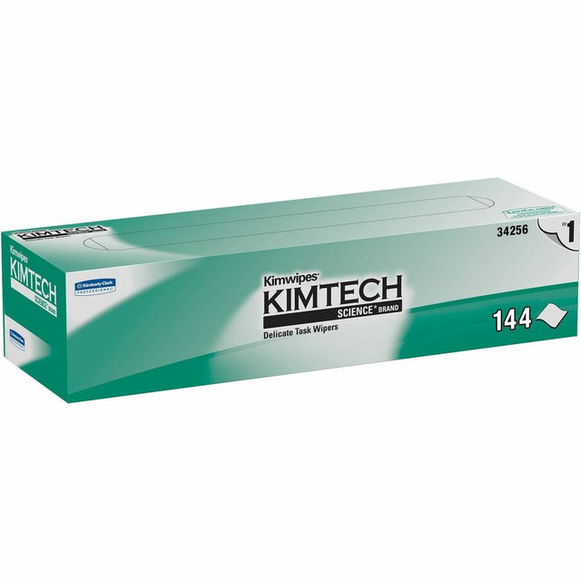 Kimberly-Clark Corporation KIMTECH 34256CT KIMTECH Science Kimwipes Delicate Task Wipers - Pop-Up Box Kimberly-Clark Corporation KIMTECH 34256CT KIMTECH Science Kimwipes Delicate Task Wipers - Pop-Up Box