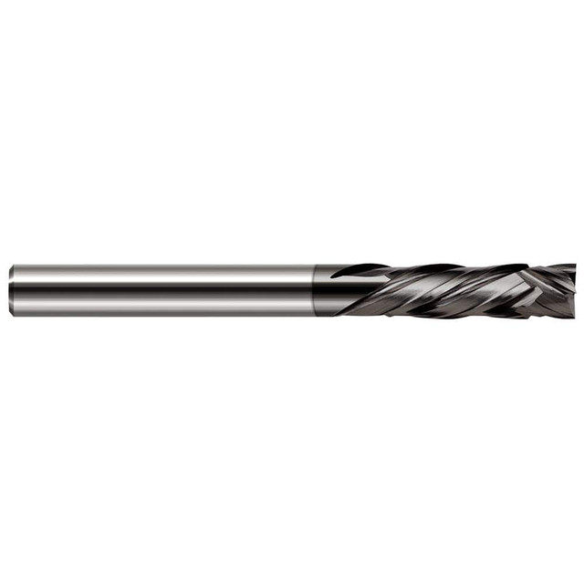 Harvey Tool 994416-C4 Square End Mill: 1/4" Dia, 3/4" LOC, 2 Flutes, Solid Carbide