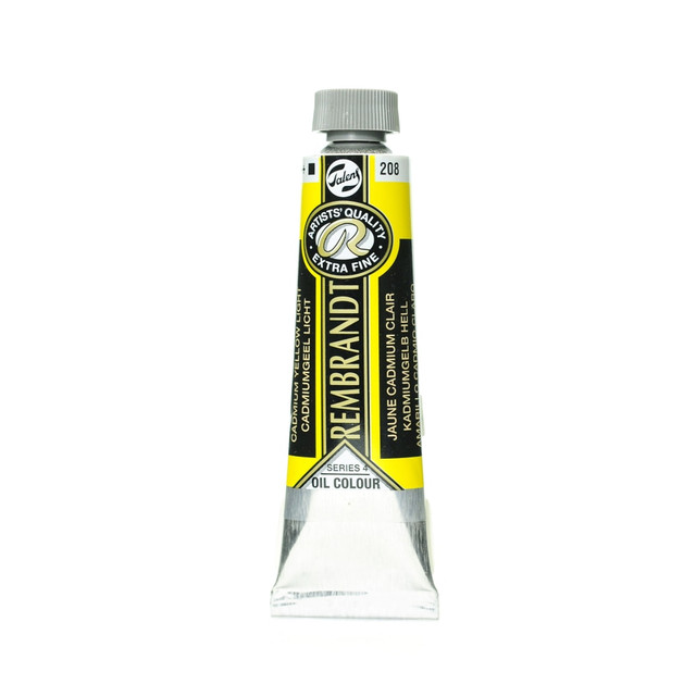 ROYAL TALENS 100514626 Rembrandt Artists Oil Colors, 40 mL, Cadmium Yellow Light, 208