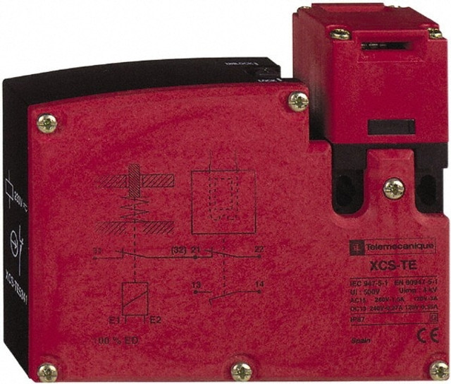 Telemecanique Sensors XCSTE7311 2NC Configuration, Multiple Amp Level, Plastic Key Safety Limit Switch