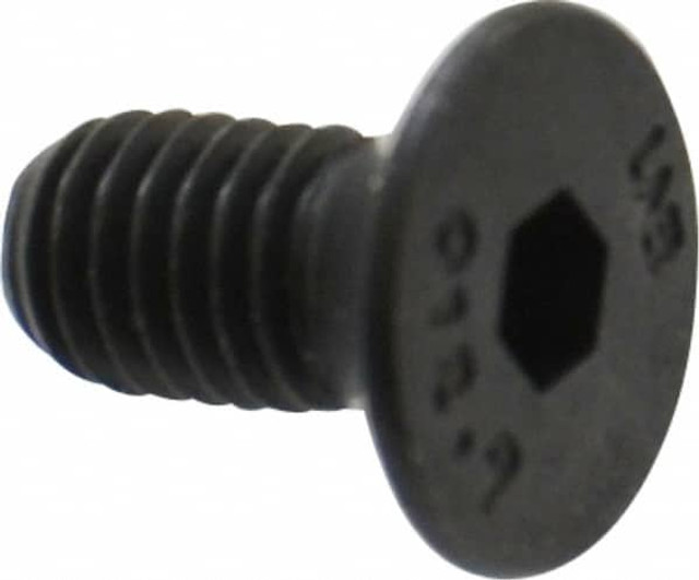 Unbrako 103319 M5x0.80 10mm OAL Hex Socket Drive Flat Socket Cap Screw