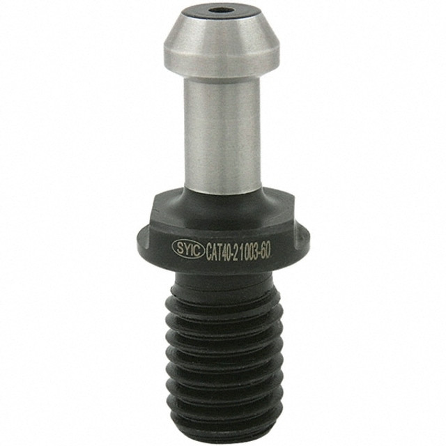 Techniks 21003-60 Retention Knob: CAT40, 5/8-11 Thread, 60 ° Angle Radius, 0.59" Knob Dia