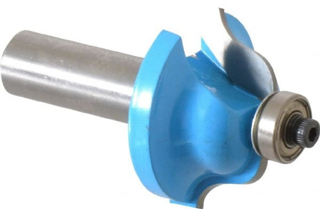 ROMAN CARBIDE. DC1156 1-1/2" Diam, 3/4" LOC, 2 Flute Carbide-Tipped Edge Profile Roman Ogee Router Bit