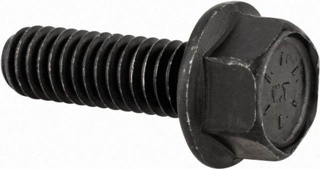 Value Collection 822693MSC Smooth Flange Bolt: 5/16-18 UNC, 1" Length Under Head, Fully Threaded