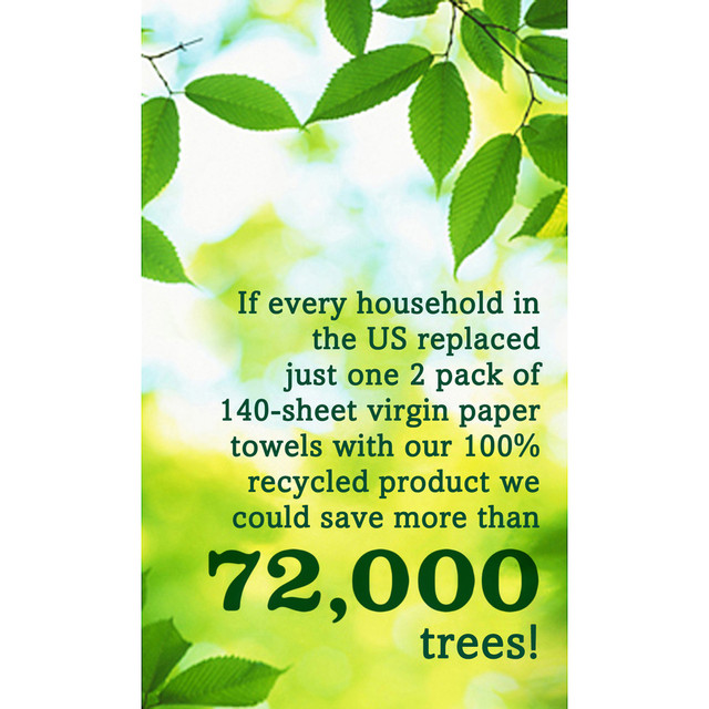 Seventh Generation, Inc Seventh Generation 13731CT Seventh Generation 100% Recycled Paper Towels