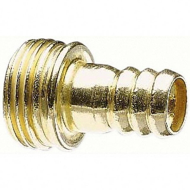 Nelson 819854-1001 Garden Hose Connector: Male, 3/4", Metal