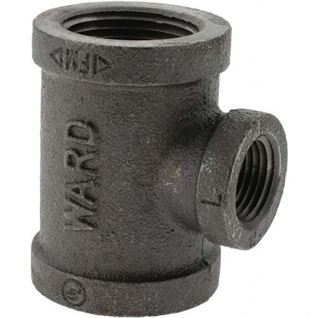 Value Collection BD--13289-9 Black Reducer: 1 x 1 x 1/2"