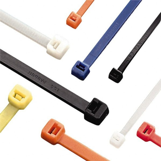 Panduit PLT2S-C10 Cable Tie Duty: 7.4" Long, White, Nylon, Standard