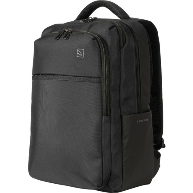 TUCANO USA INC BKMAR15-AGS-BK Tucano Marte Gravity Carrying Case (Backpack) for 15.6in to 16in Apple MacBook Pro, Notebook, Tablet, Bottle, Umbrella, Accessories - Black - Fabric Body - Shoulder Strap, Trolley Strap - 18.5in Height x 13in Width x 6.7