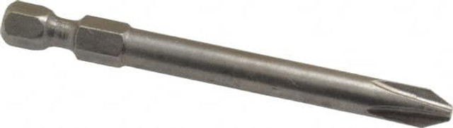 Apex 492-AX Power Screwdriver Bit: #2 Phillips, #2 Speciality Point Size, 1/4" Hex Drive