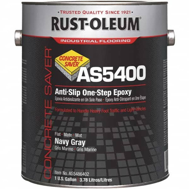 Rust-Oleum AS5486402 Protective Coating: 1 gal Can, Gloss Finish, Gray