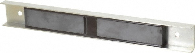 Eclipse E665/MSC 30 Max Pull Force Lb, 12" Long x 1-1/2" Wide x 5/8" Thick, Rectangular Channel, Ceramic Fixture Magnet