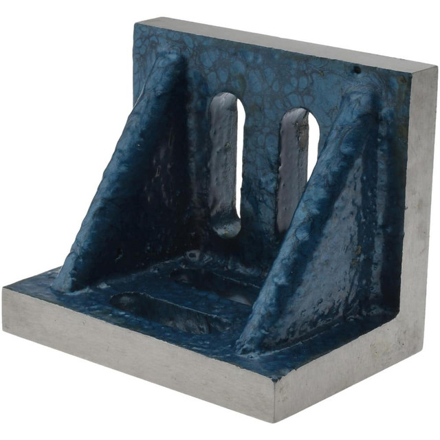 Value Collection 418-4515 3-1/2" Wide x 2-1/2" Deep x 3" High Cast Iron Partially Machined Angle Plate
